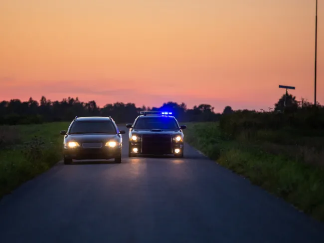 police stop highway